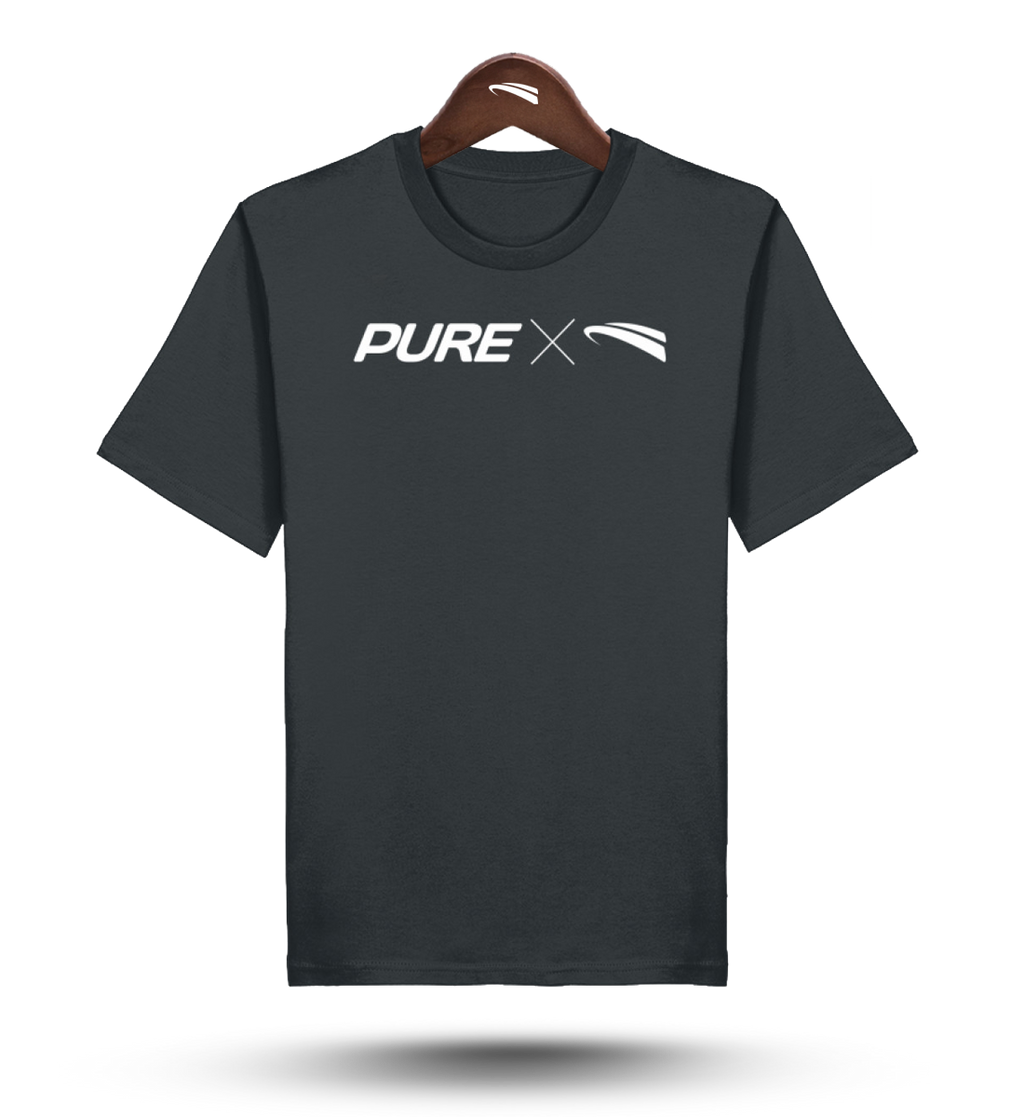 Pure X Pain  - Organic Shirt dark heather grey