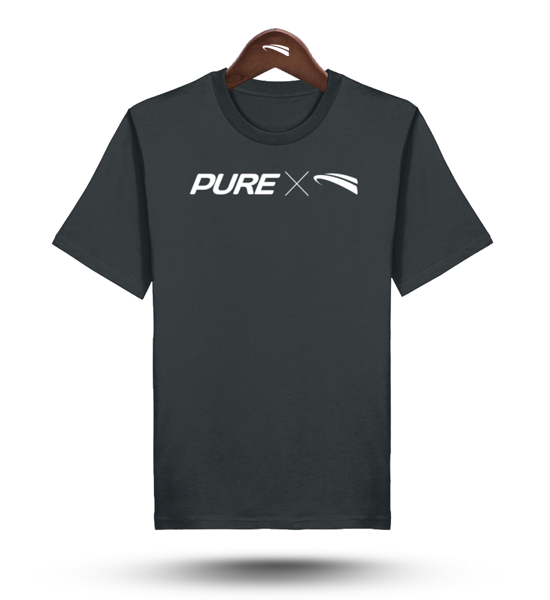 Pure X Pain  - Organic Shirt dark heather grey
