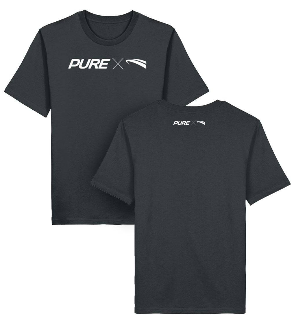 Pure X Pain  - Organic Shirt dark heather grey