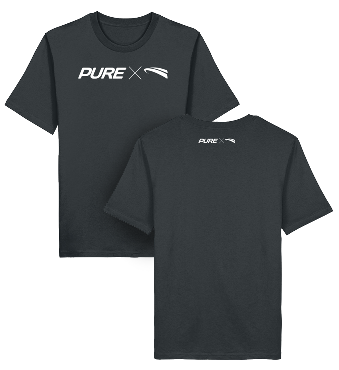 Pure X Pain  - Organic Shirt dark heather grey