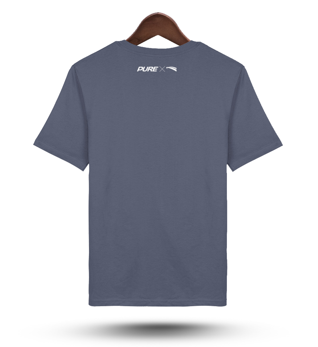 Pure X Pain  - Organic Shirt dark worker blue