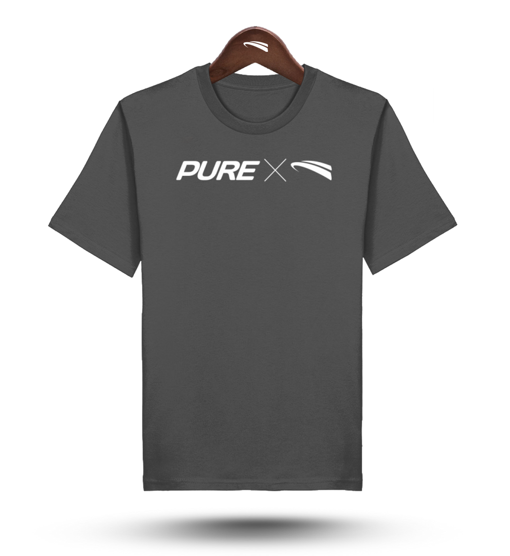 Pure X Pain  - Organic Shirt india ink grey