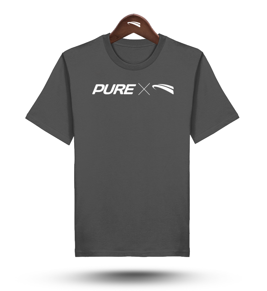 Pure X Pain  - Organic Shirt india ink grey