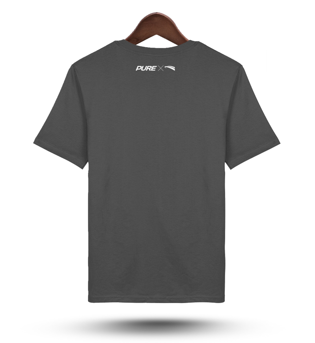 Pure X Pain  - Organic Shirt india ink grey