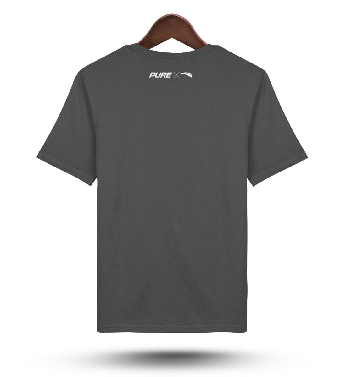 Pure X Pain  - Organic Shirt india ink grey