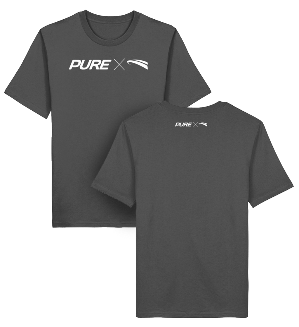 Pure X Pain  - Organic Shirt india ink grey