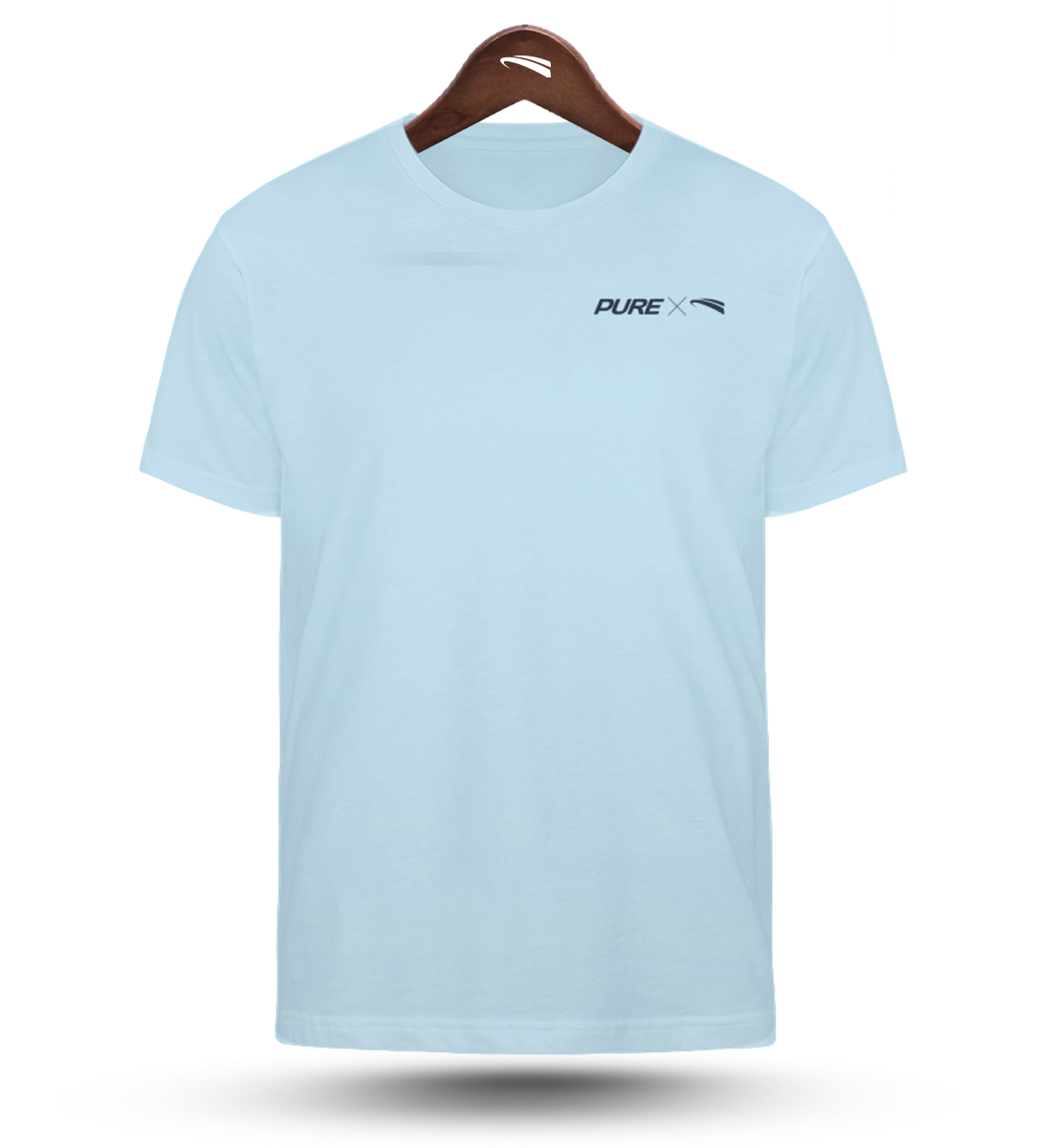 Pure X Pain  - Organic Shirt sky blue
