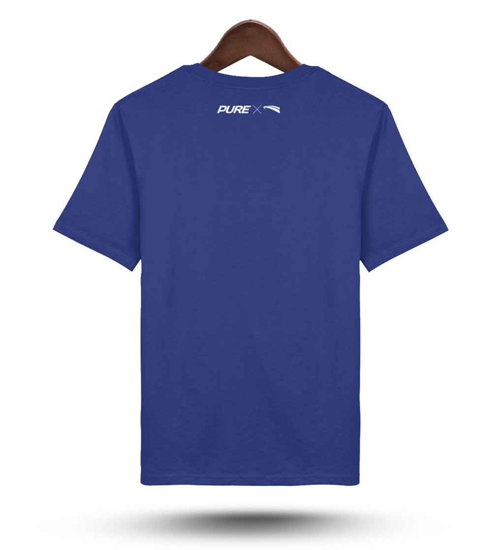 Pure X Pain  - Organic Shirt worker blue 