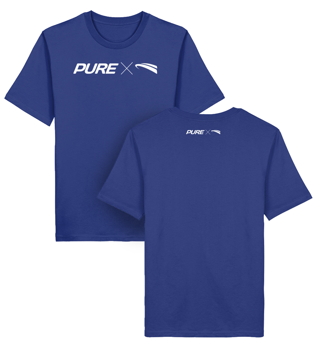 Pure X Pain  - Organic Shirt worker blue 
