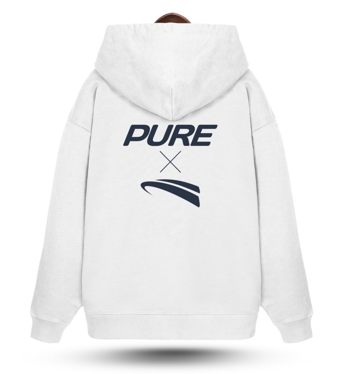 Pure X Pain  - Oversized Hoodie weiss