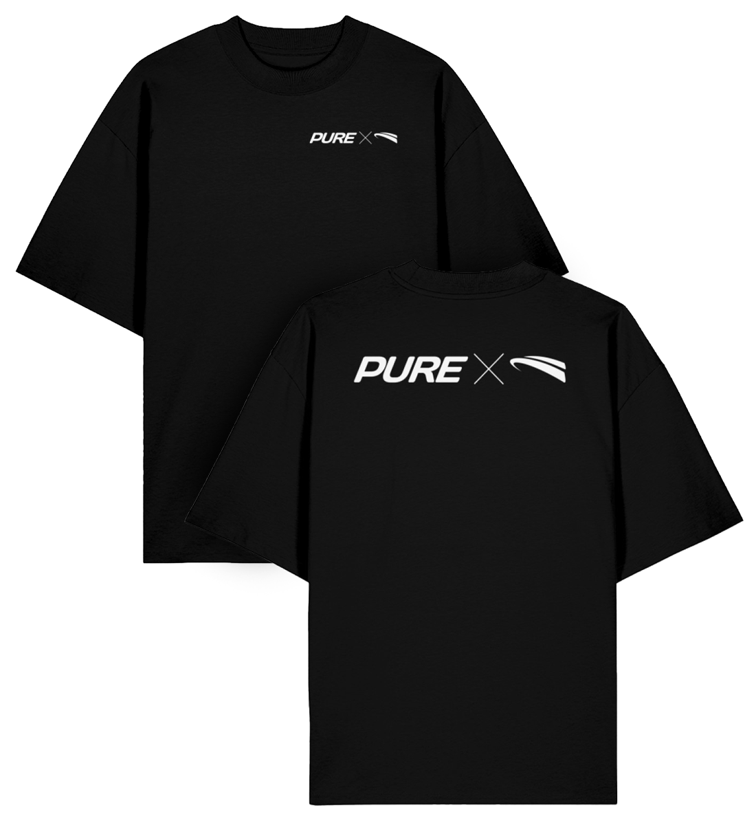 Pure X Pain  - Oversized Shirt black