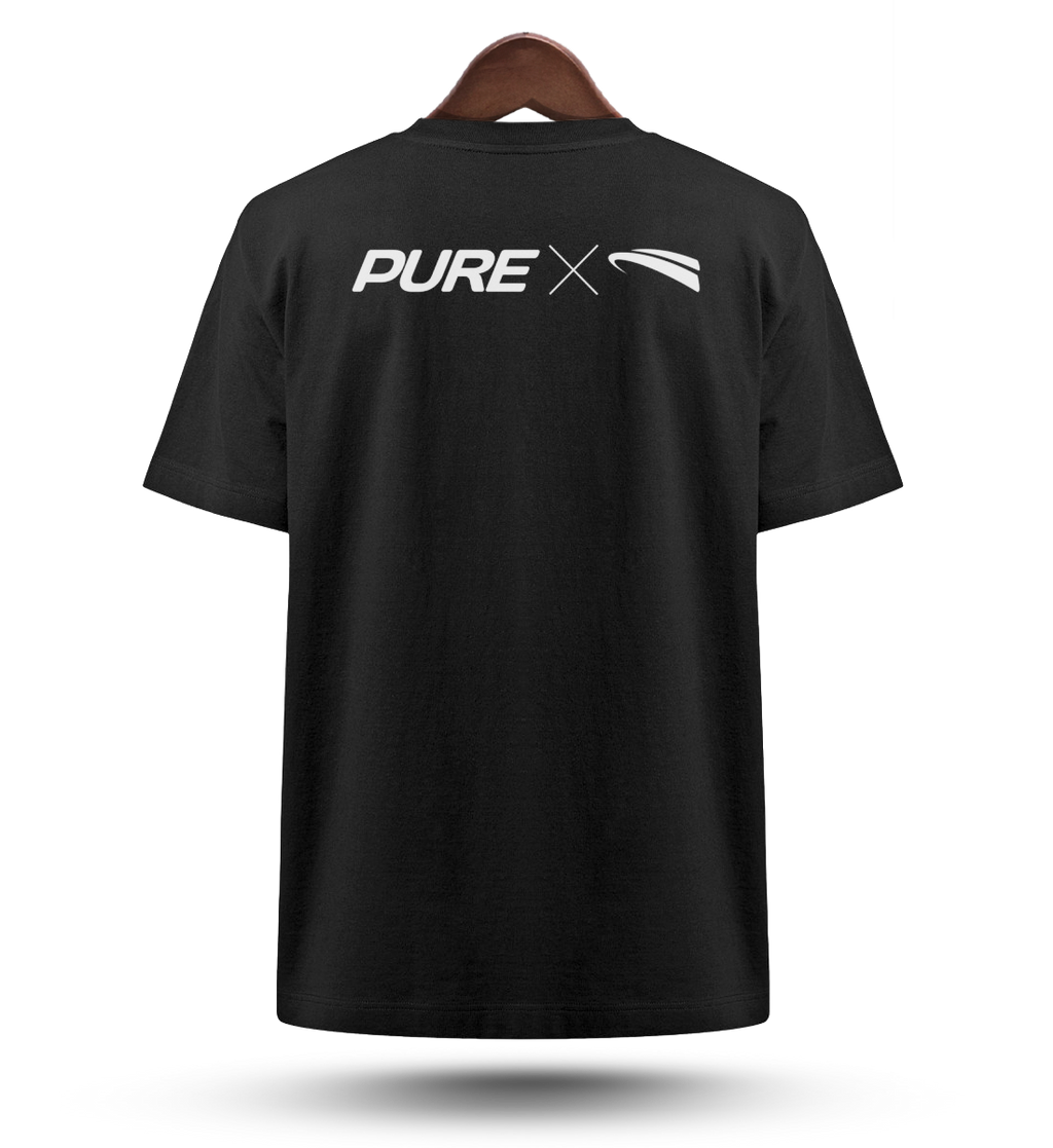 Pure X Pain  - Oversized Shirt black