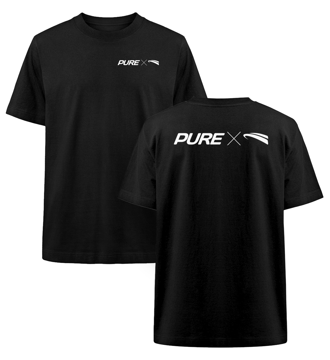 Pure X Pain  - Oversized Shirt black