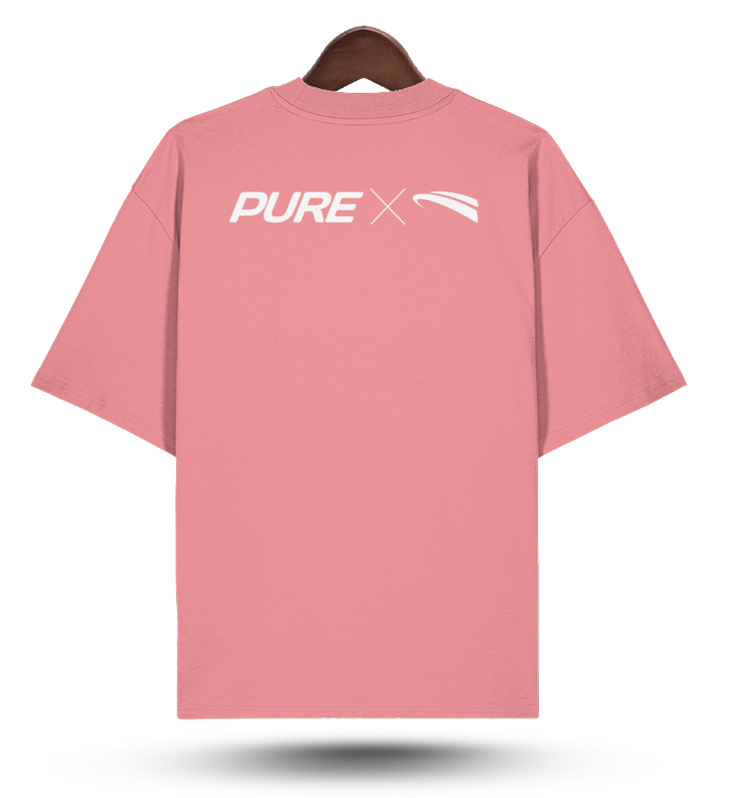 Pure X Pain  - Oversized Shirt pink joy