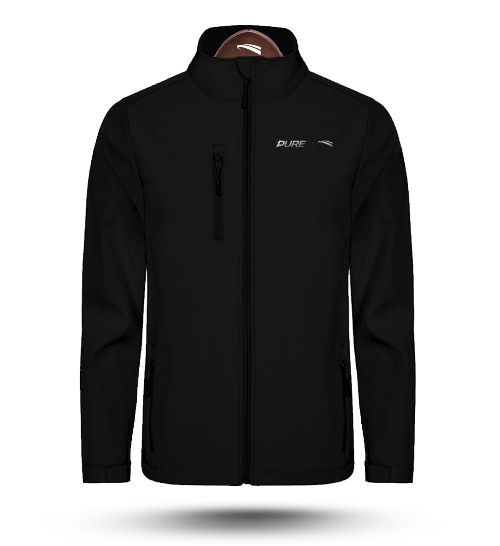 Pure X Pain  - Sofshell Jacke schwarz