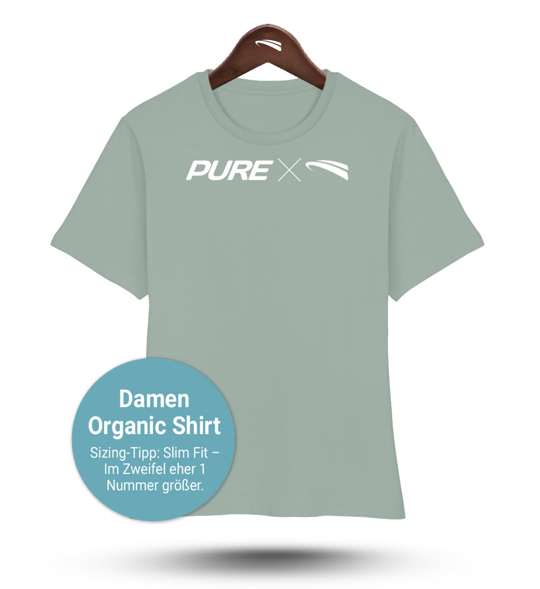 Pure X Pain Damen Organic Shirt Aloe