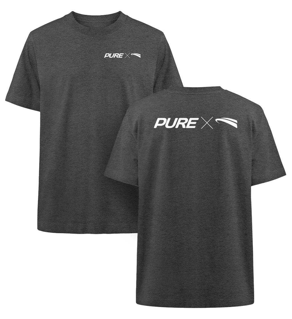 Pure X Pain Oversized Shirt Dark Heather Grey