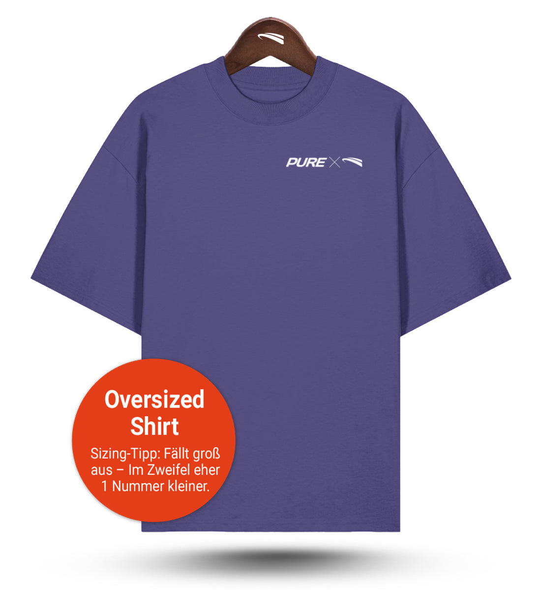 Pure X Pain Oversized Shirt Dusk