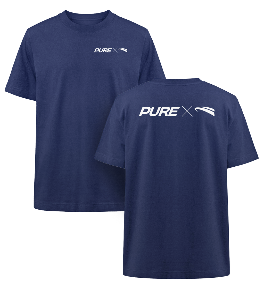 Pure X Pain Oversized Shirt French Navy