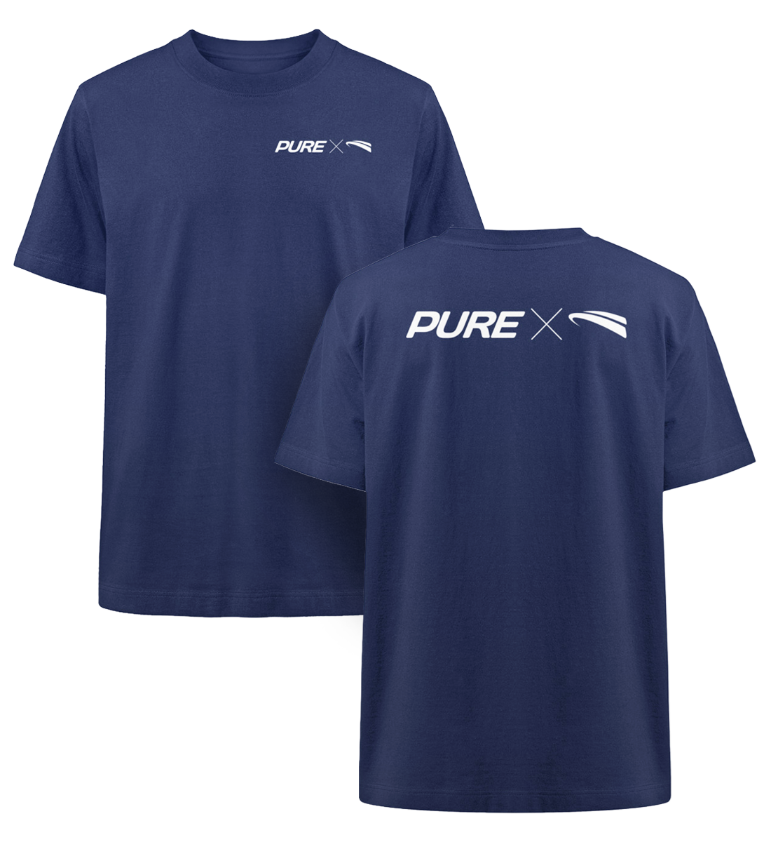 Pure X Pain Oversized Shirt French Navy
