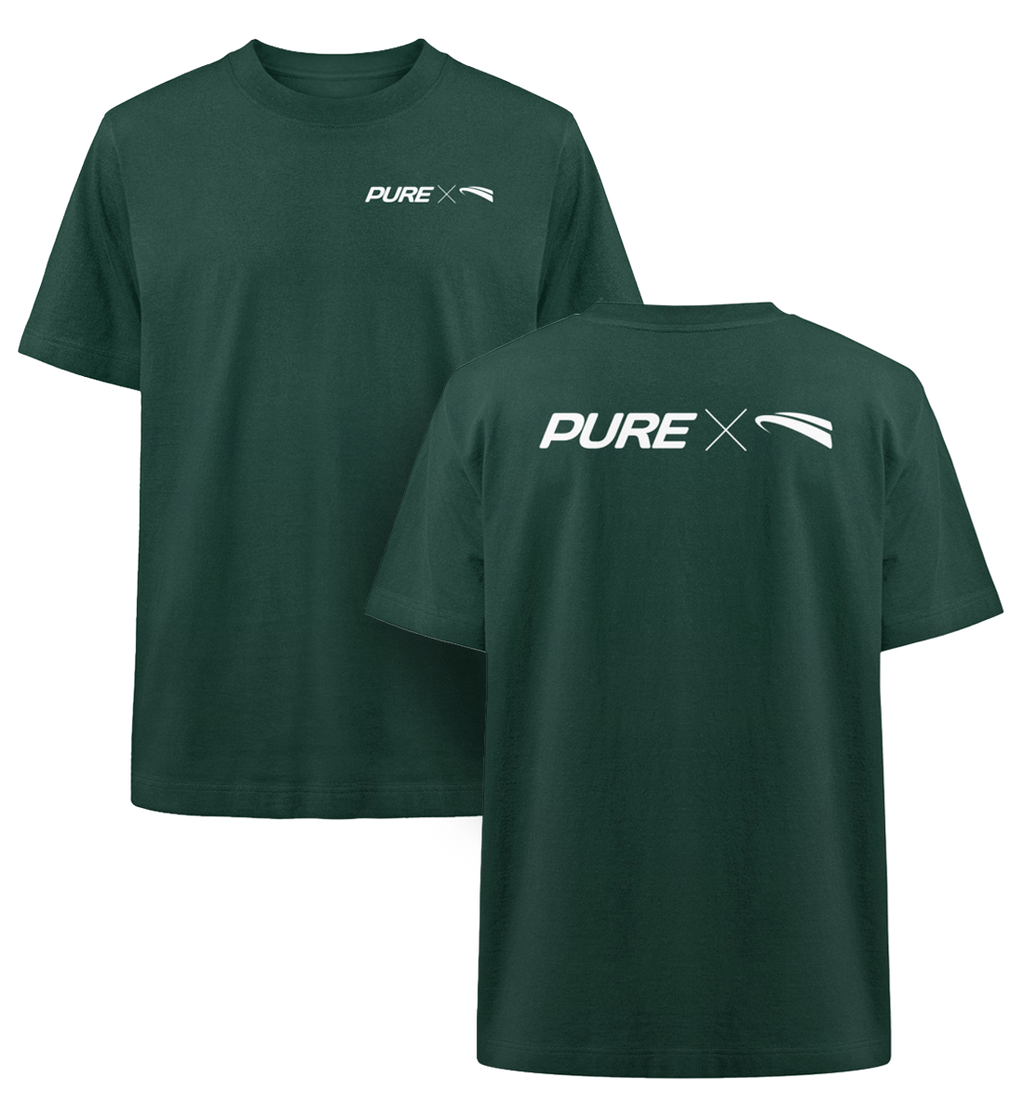 Pure X Pain Oversized Shirt Glazed Green