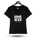 WMAWZB - Damen V-Neck Shirt black