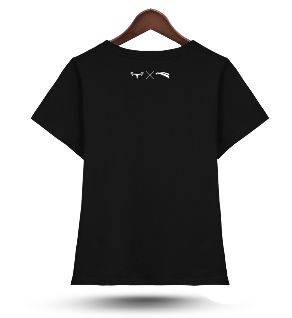 WMAWZB - Damen V-Neck Shirt black