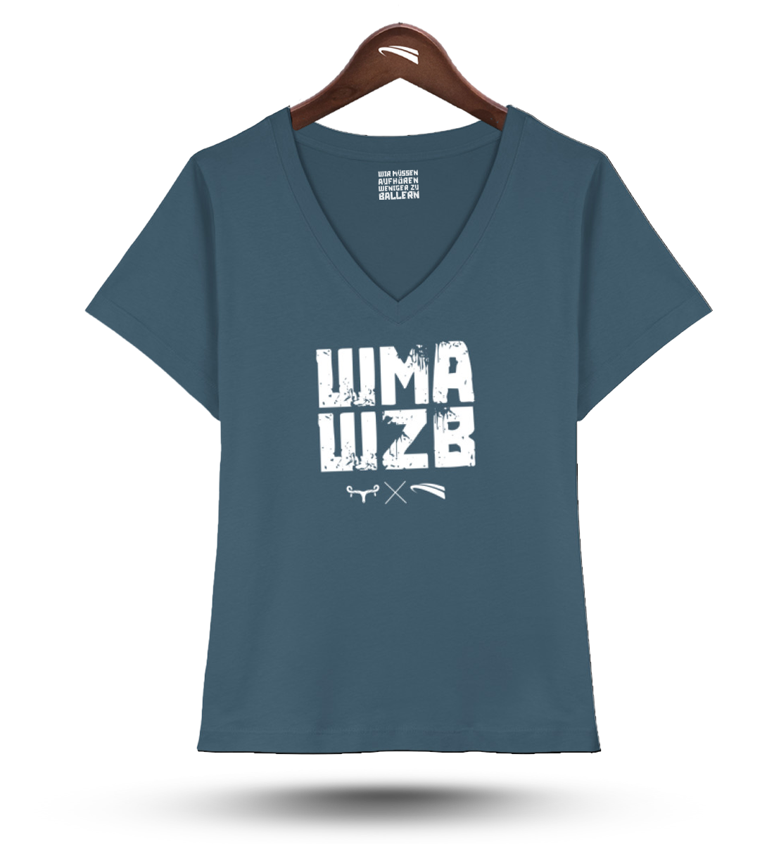 WMAWZB - Damen V-Neck Shirt stargazer