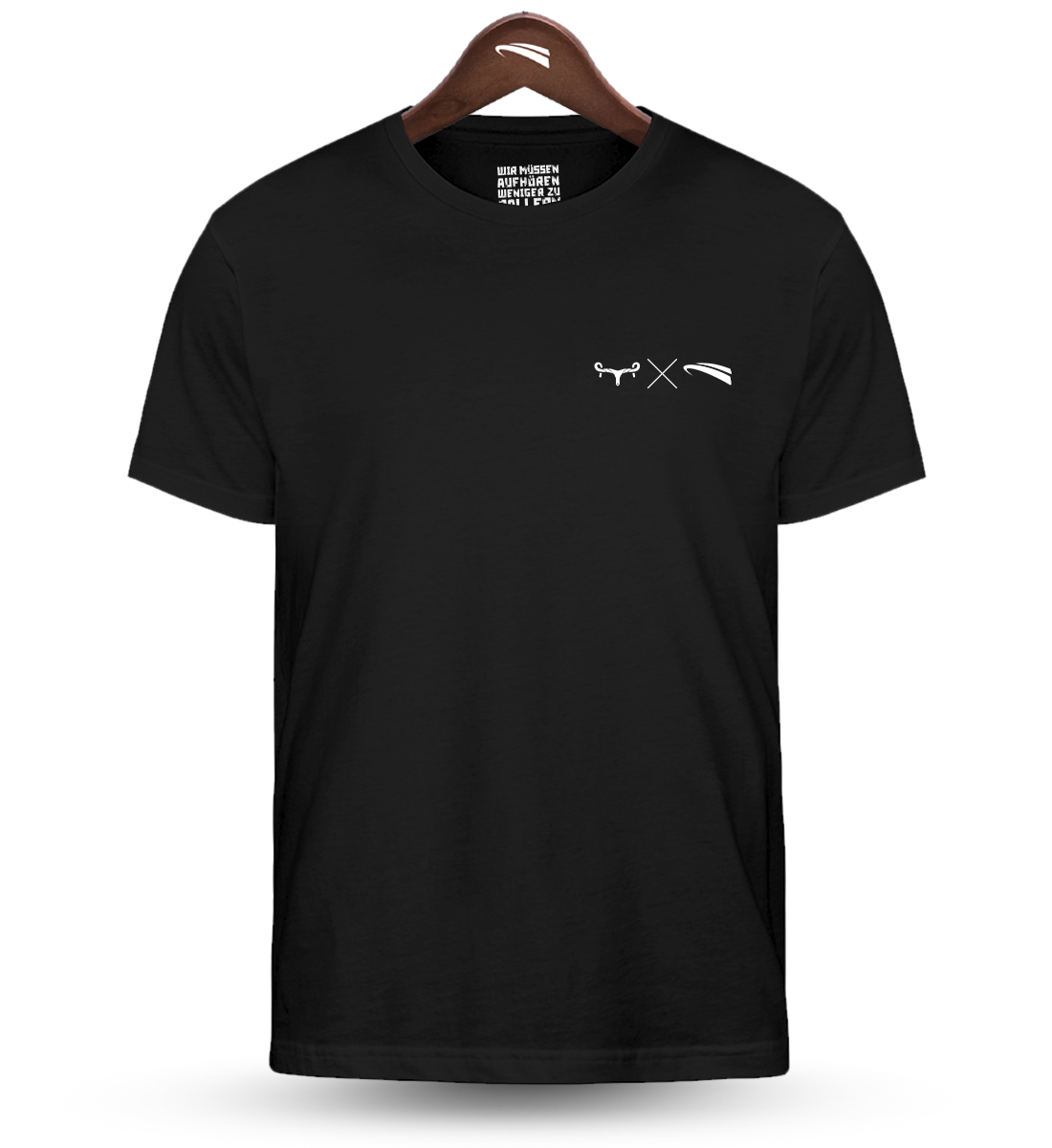 WMAWZB - Organic Herren T-Shirt black