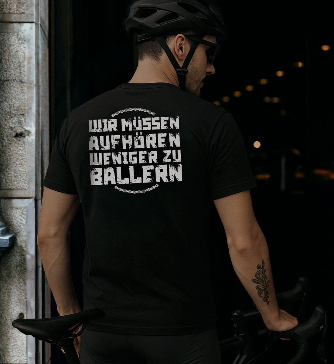 WMAWZB - Organic Herren T-Shirt black