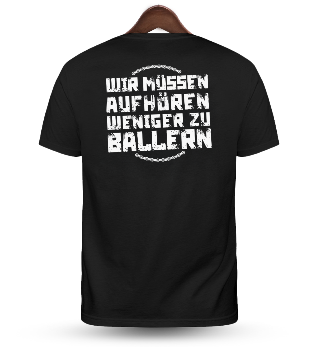 WMAWZB - Organic Herren T-Shirt black
