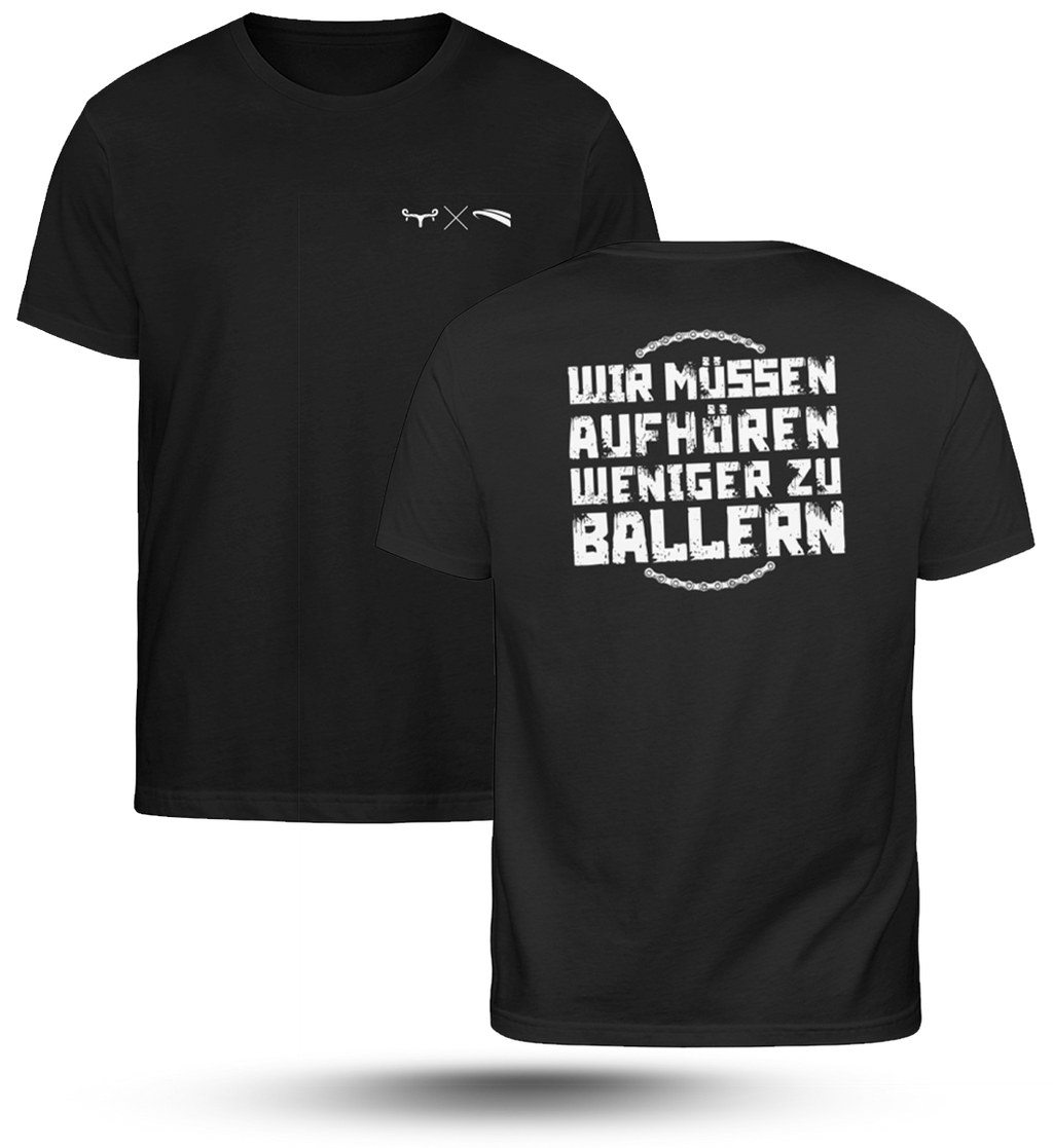 WMAWZB - Organic Herren T-Shirt black