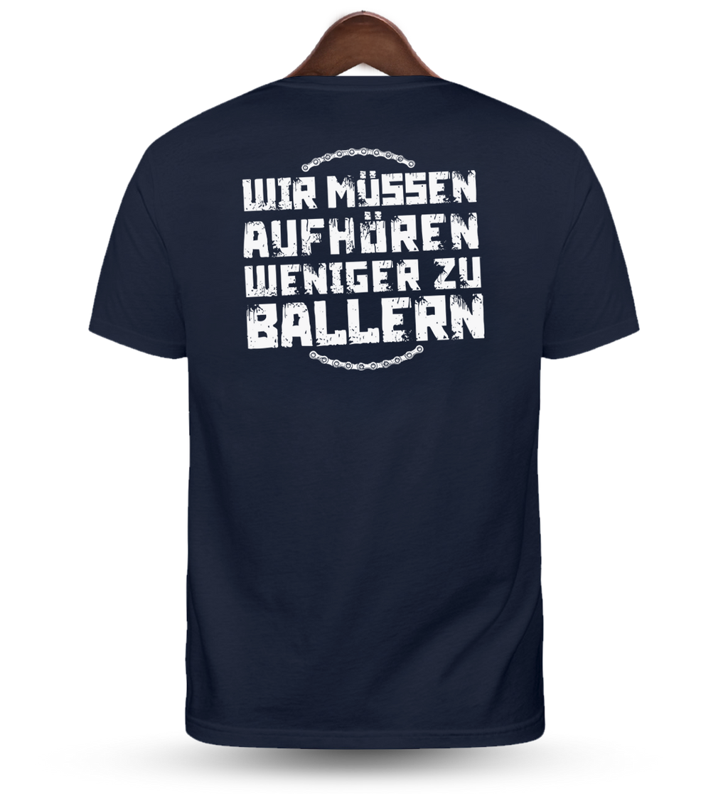 WMAWZB - Organic Herren T-Shirt french navy 