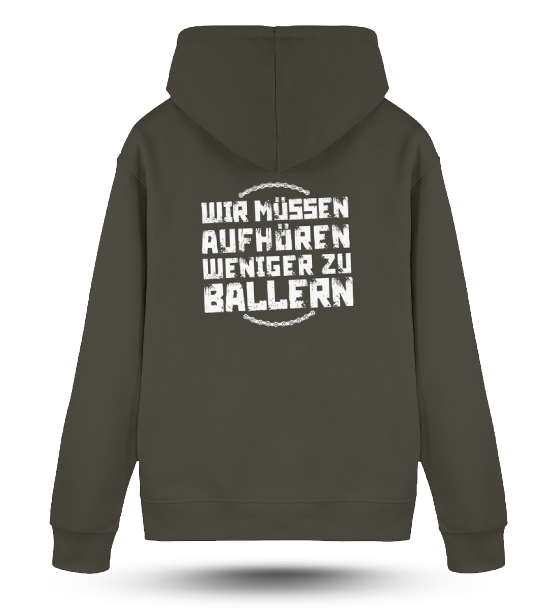 WMAWZB - Organic Hoodie Khaki