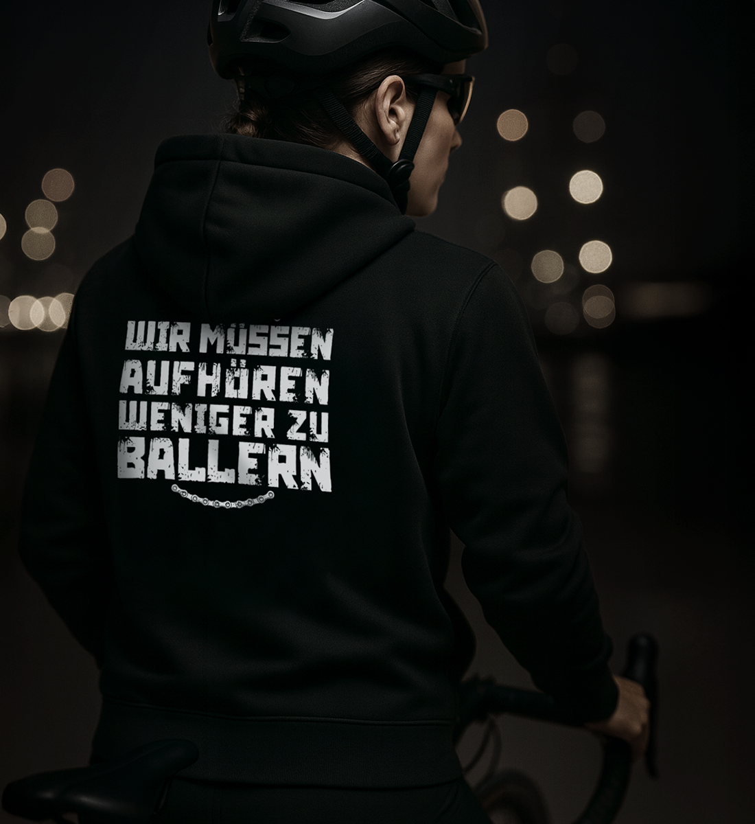 WMAWZB - Organic Hoodie Black