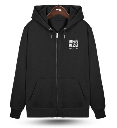 WMAWZB  - Organic Zipper black mit Stick 