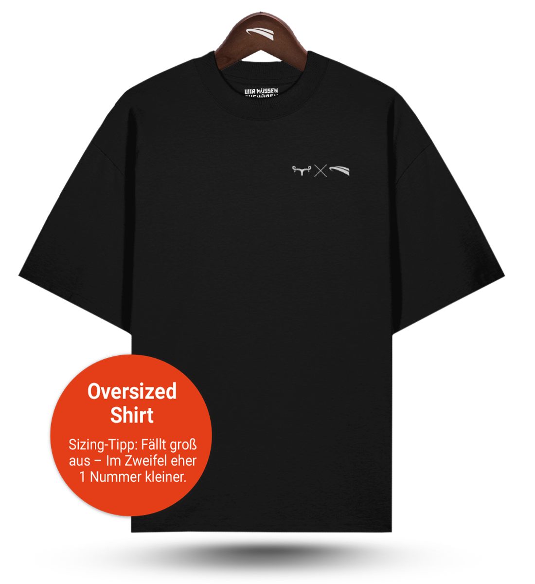 WMAWZB  - Oversized Shirt black