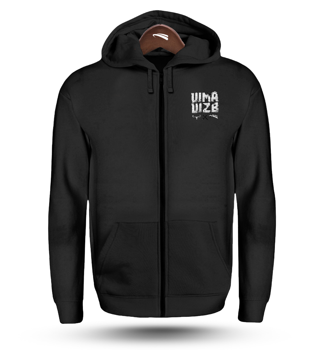 WMAWZB  - Zip-Hoodie black