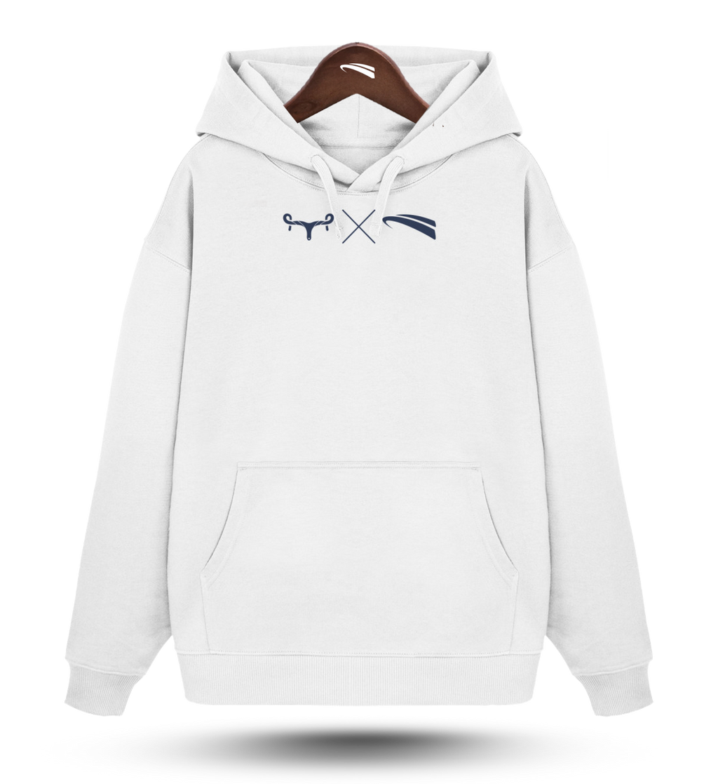 WMAWZB  - Organic Oversized Hoodie  white