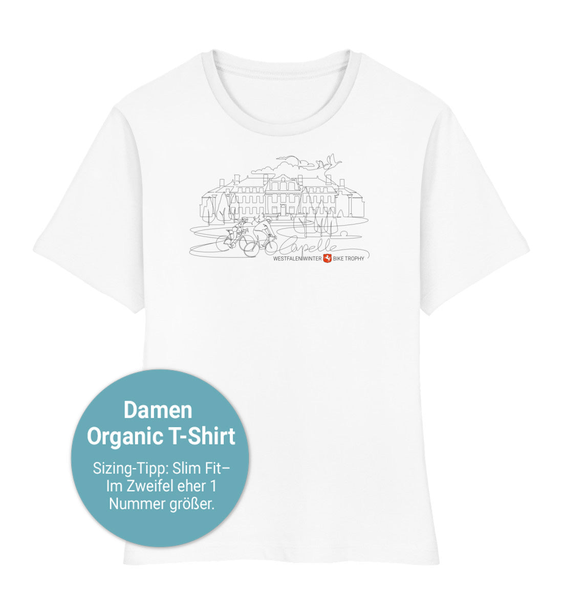 WWBT Capelle Premium Damen T-Shirt White
