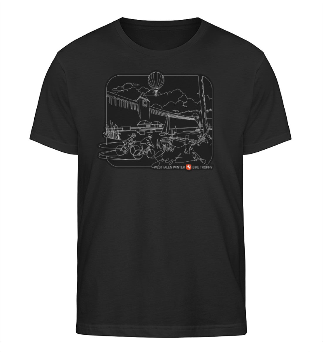 WWBT Soest  - Herren Organic Shirt Black