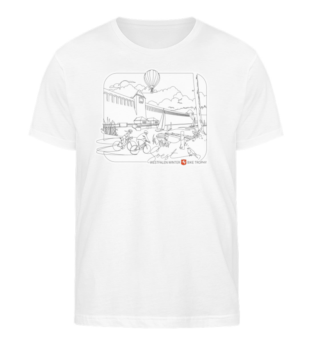 WWBT Soest  - Herren Organic Shirt White