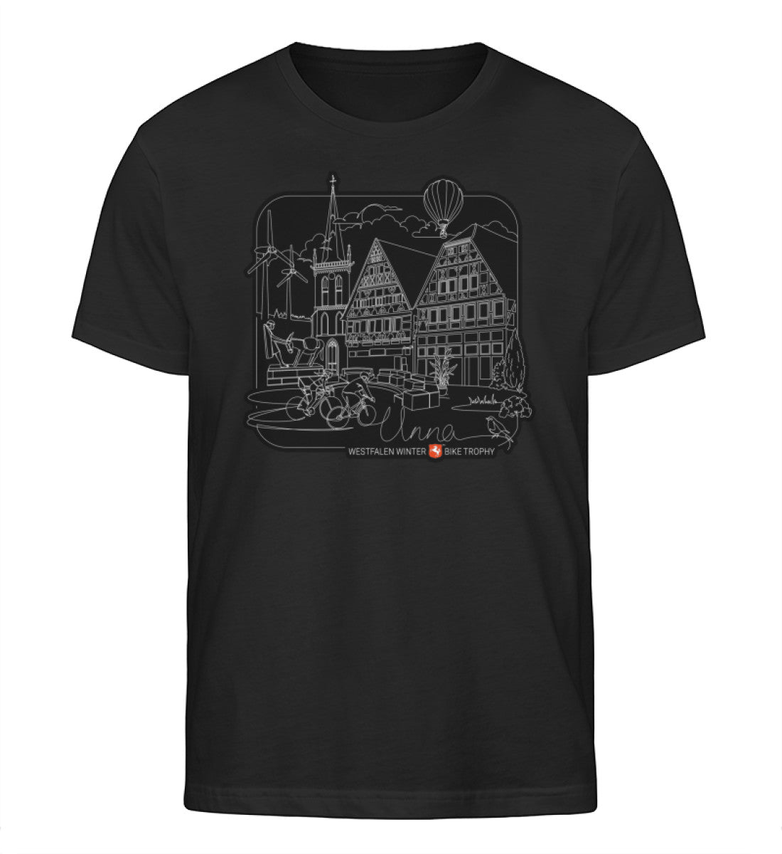 WWBT Unna  - Herren Organic Shirt Black