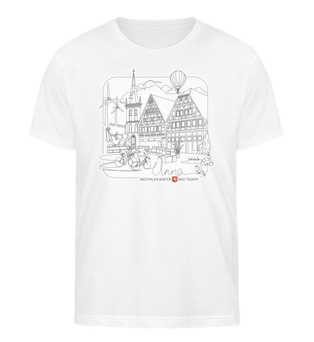 WWBT Unna  - Herren Organic Shirt White