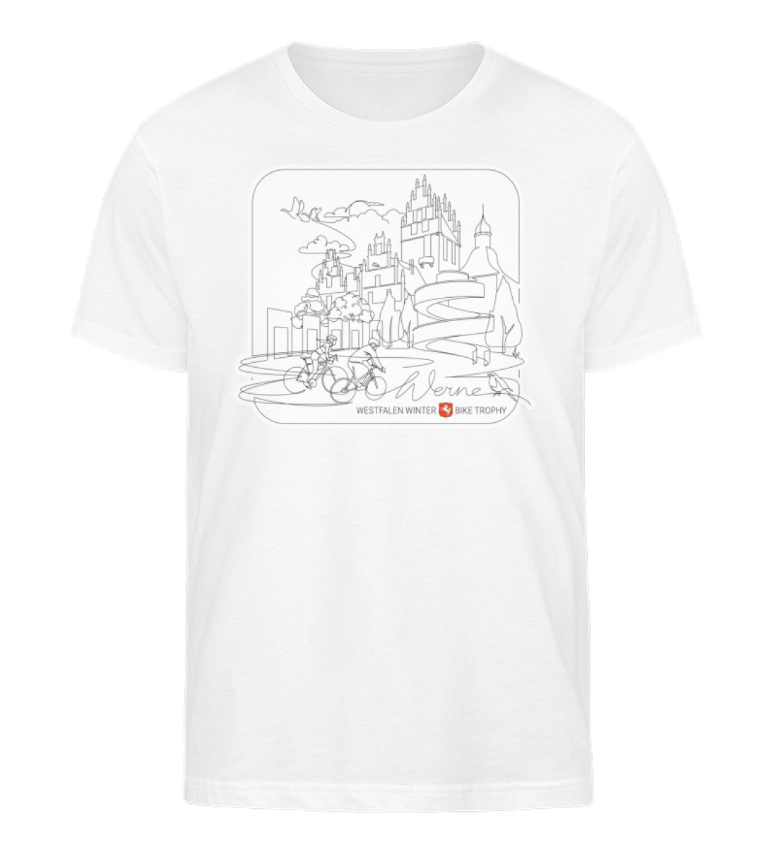 WWBT Werne   - Herren Organic Shirt White