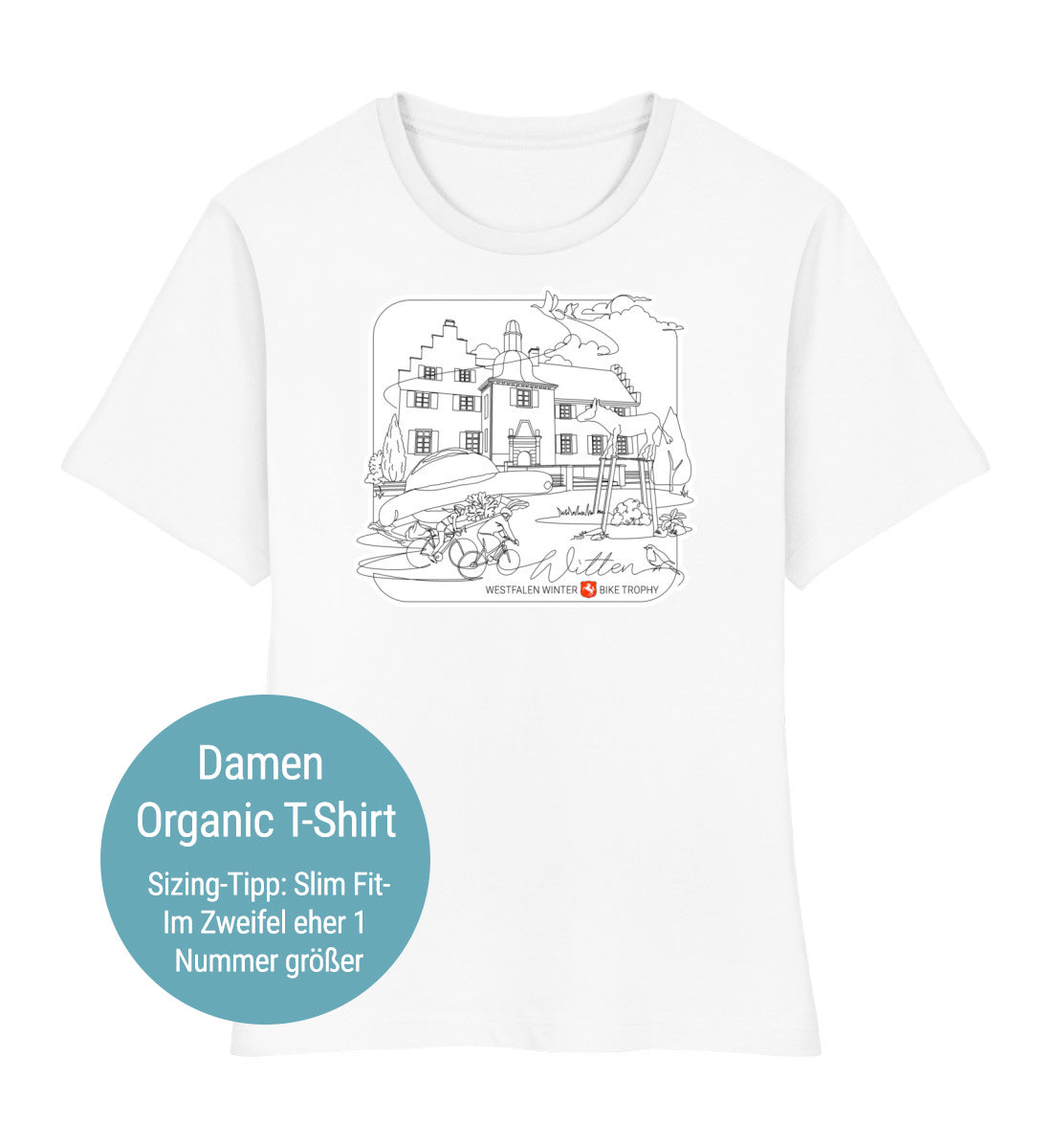 WWBT Witten- Damen Premium Organic T-Shirt White