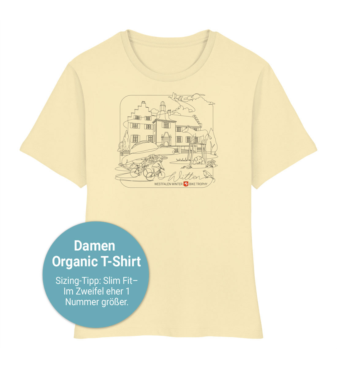 Winter Bike Witten  - Damen Premium Organic T-Shirt 2.0 ST/ST