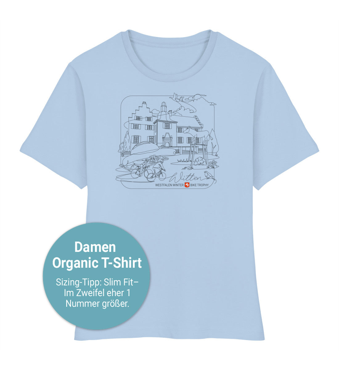 Winter Bike Witten  - Damen Premium Organic T-Shirt 2.0 ST/ST
