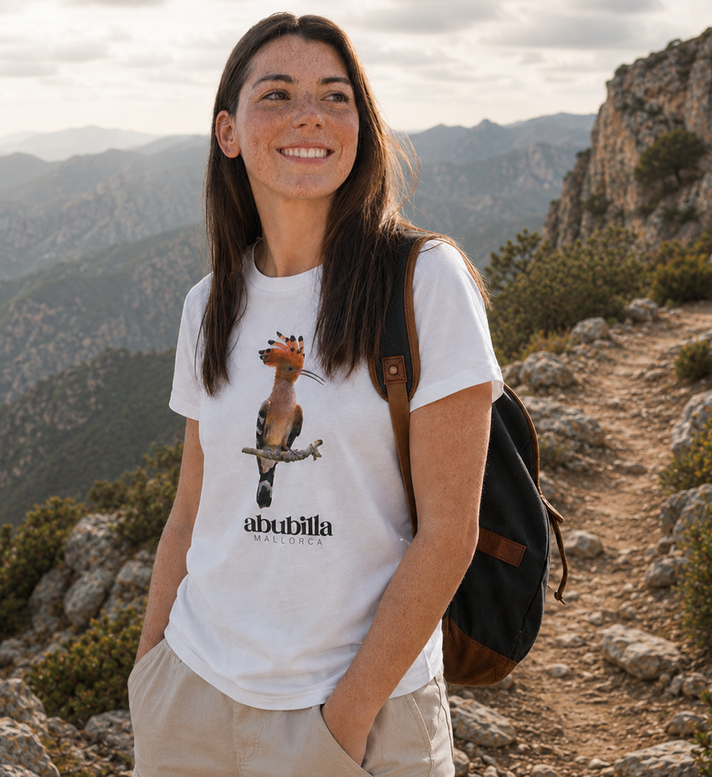 Abubilla Damen Bio-T-Shirt – Perched Hoopoe