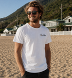 Abubilla Unisex Bio-T-Shirt – Hoopoe Free Flight Backprint